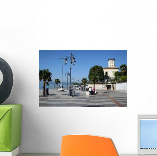 Uferpromenade Lazise Wall Decal
