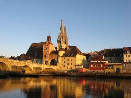 Regensburg Danube Wall Decal