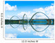 JK Bridge in Brasilia, Brazil Wall Mural