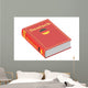 German Language Textbook 3D Wall Decal