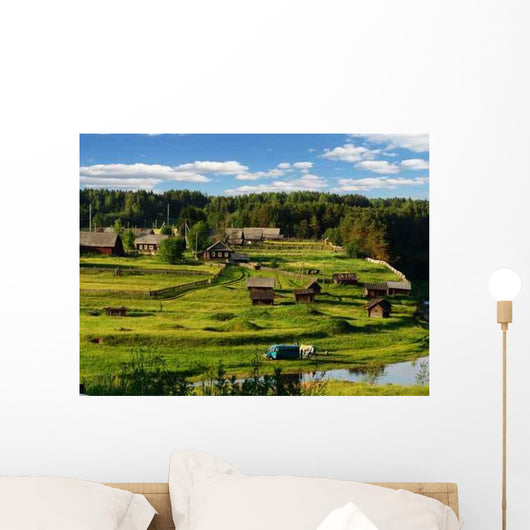 Northern Village 2 Wall Decal