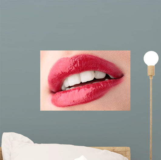 Lips Wall Mural