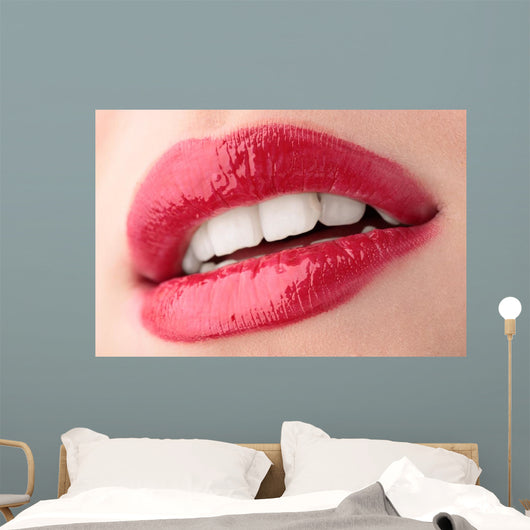 Lips Wall Mural