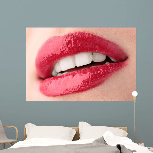 Lips Wall Mural