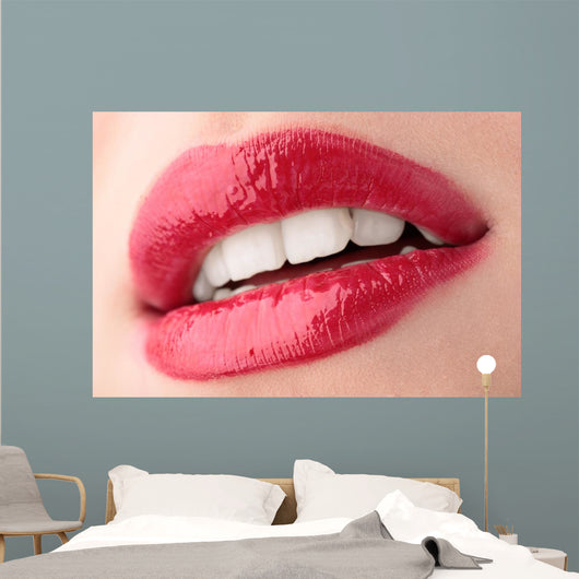 Lips Wall Mural