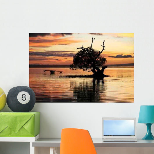 Siqijour Sunset Wall Decal