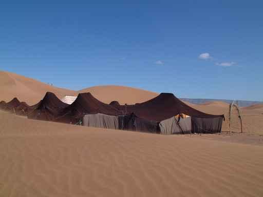 Tents Toureg Sahara Wall Decal