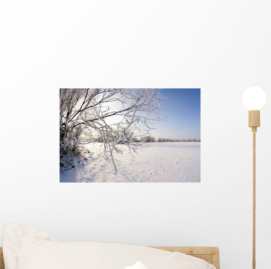 Winter Landscape Wall Decal Design 3