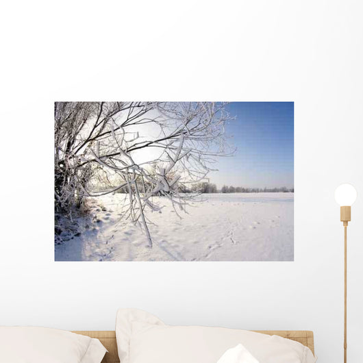 Winter Landscape Wall Decal Design 3