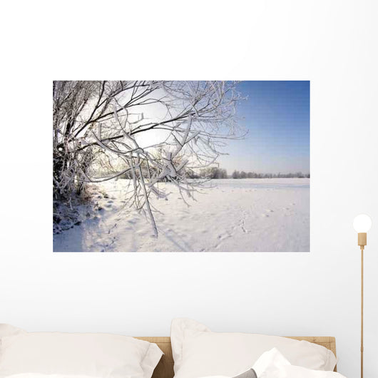 Winter Landscape Wall Decal Design 3