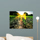 Wachstum in der Sonne Wall Mural