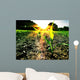 Wachstum in der Sonne Wall Mural