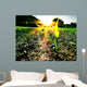 Wachstum in der Sonne Wall Mural