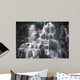 serenity and yoga practicing at waterfall Kanto Lampo, Bali,Indonesia Wall Mural