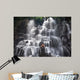 serenity and yoga practicing at waterfall Kanto Lampo, Bali,Indonesia Wall Mural