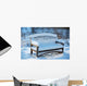 Buried under Snow Bank Wall Decal