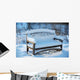 Buried under Snow Bank Wall Decal