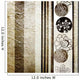 Silver Retro Wallpaper Wall Mural