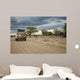 Game drive in Etosha National Park, Namibia Wall Mural