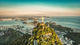Aerial Botafogo Bay from Wall Decal