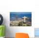 Aerial Panorama Botafogo Bay Wall Decal