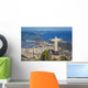 Aerial Panorama Botafogo Bay Wall Decal