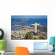 Aerial Panorama Botafogo Bay Wall Decal