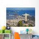 Aerial Panorama Botafogo Bay Wall Decal