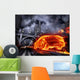 Fire Car Wall Mural