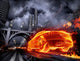 Fire Car Wall Mural