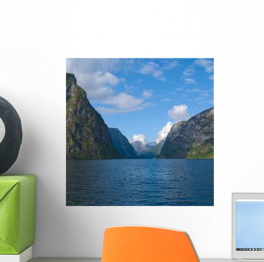 Naeroyfjord Norway Wall Decal