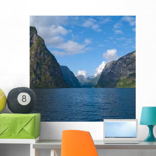 Naeroyfjord Norway Wall Decal