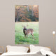 Whitetail Buck and Fall Colors Wall Mural