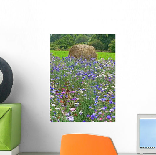 Champ Fleuri Wall Decal
