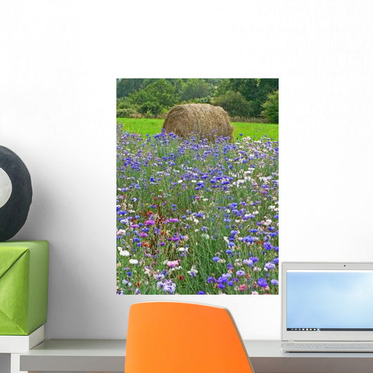 Champ Fleuri Wall Decal