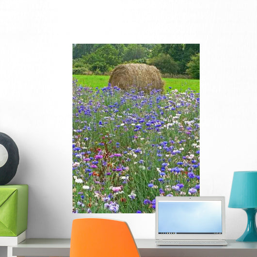 Champ Fleuri Wall Decal