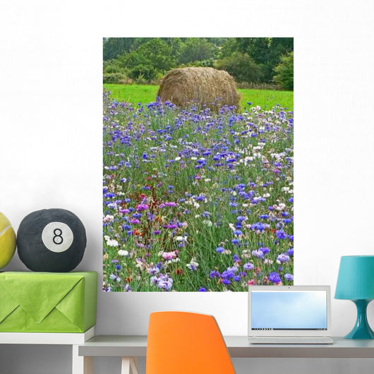 Champ Fleuri Wall Decal