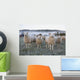 Morning Sheep Field Wall Decal