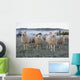 Morning Sheep Field Wall Decal