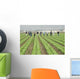 farm workers at work Wall Mural