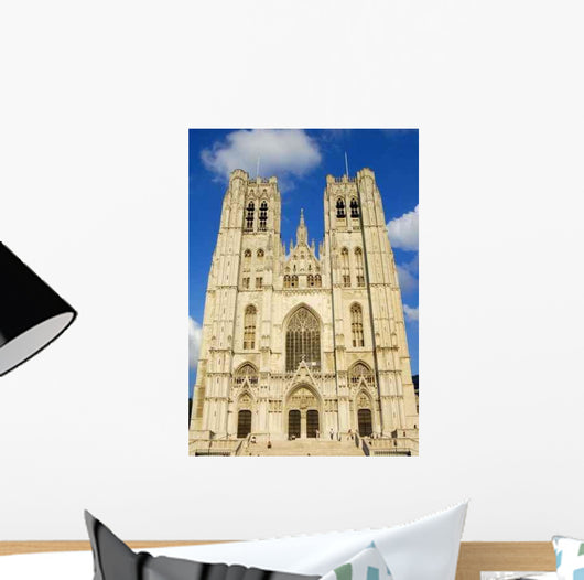 Facade Saint Michel Cathedral Wall Decal