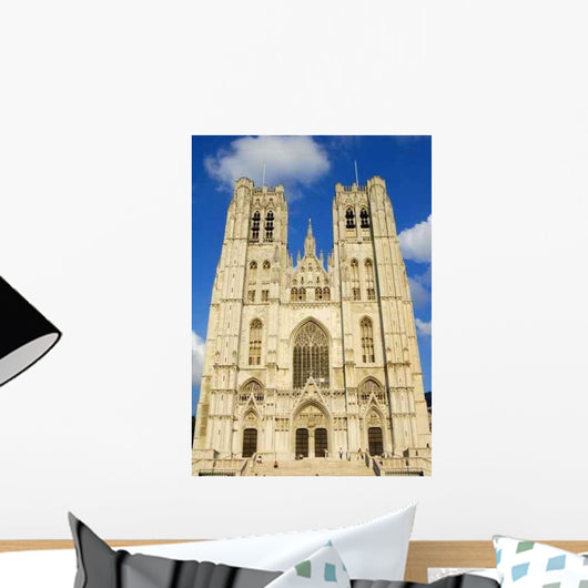 Facade Saint Michel Cathedral Wall Decal