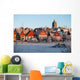 German Town in Winter Wall Mural