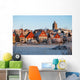 German Town in Winter Wall Mural