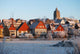 German Town in Winter Wall Mural