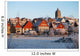 German Town in Winter Wall Mural