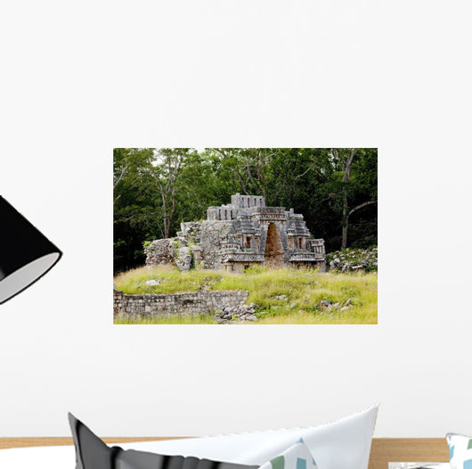 Gateway Arch Mayan Ruins Wall Decal