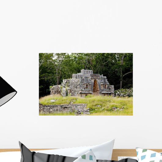 Gateway Arch Mayan Ruins Wall Decal