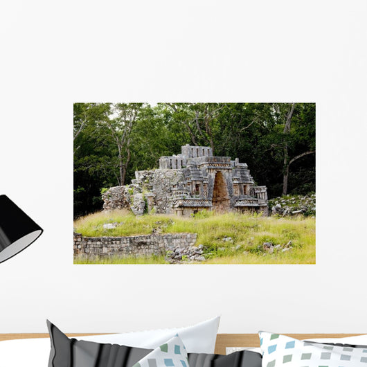 Gateway Arch Mayan Ruins Wall Decal