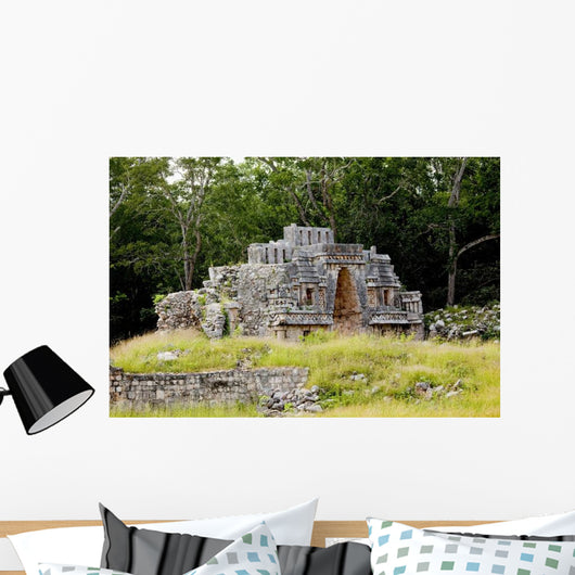 Gateway Arch Mayan Ruins Wall Decal